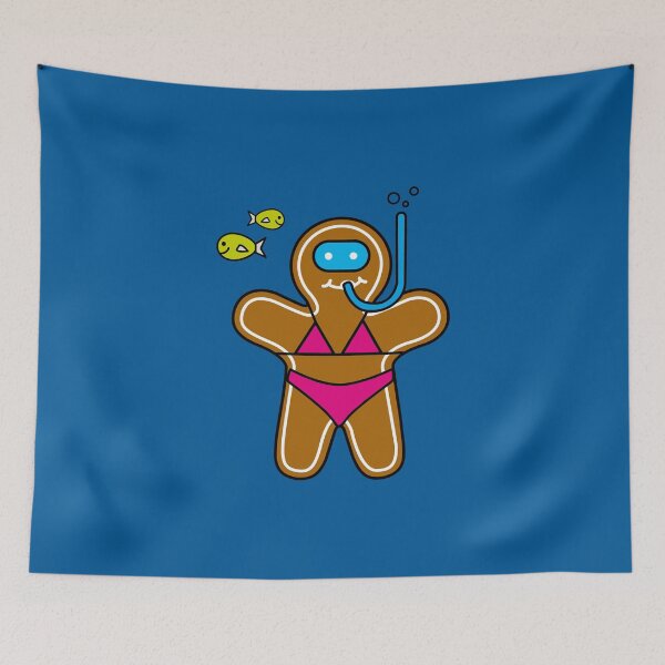 Item preview, Gingerbread girl diver designed and sold by Kritzel-Claudi.