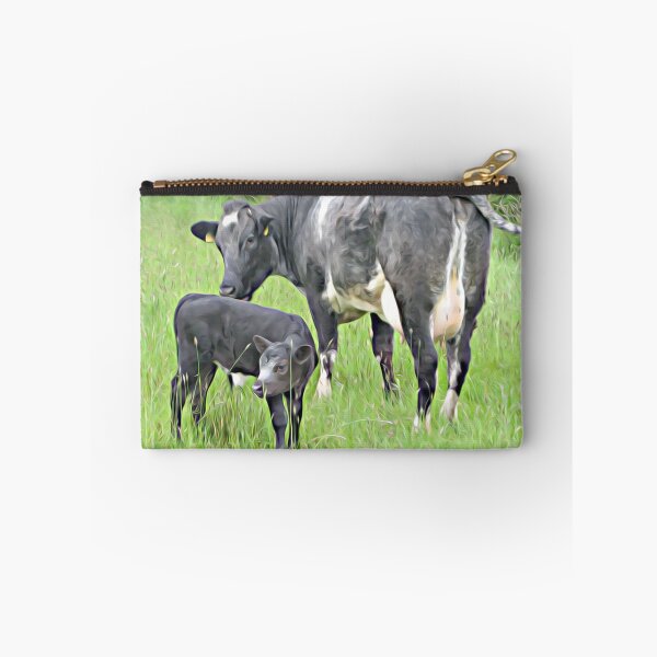 Item preview, Cow and black calf designed and sold by DAscroft.