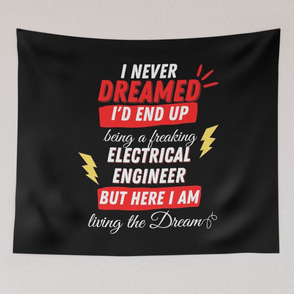 Item preview, Electrical Engineer Funny electrician humor designed and sold by OneTimeEngineer.