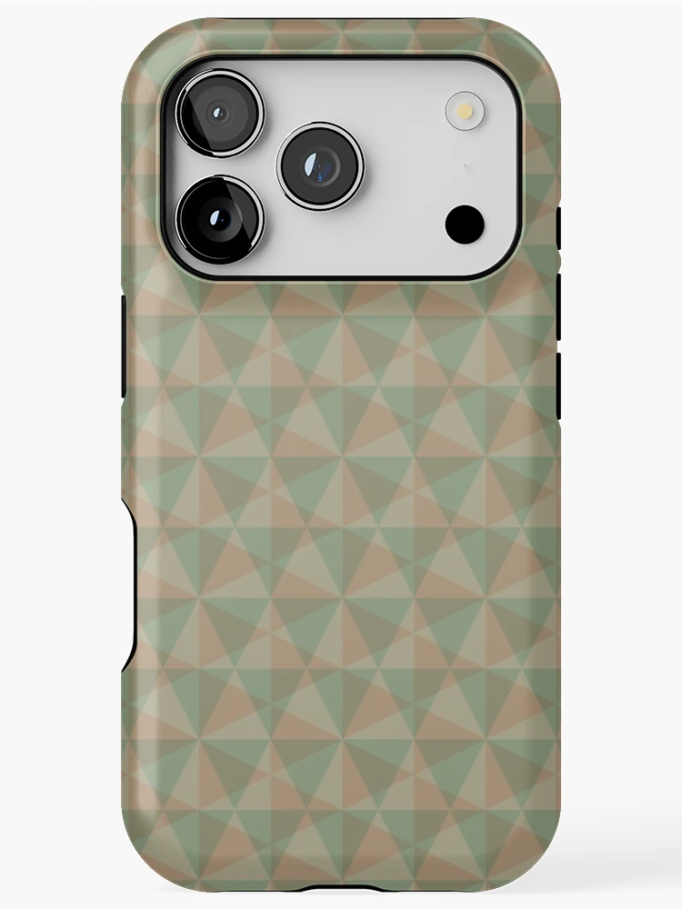 Thumbnail 1 of 4, iPhone Case, creative triangular pattern designed and sold by creativeaart.
