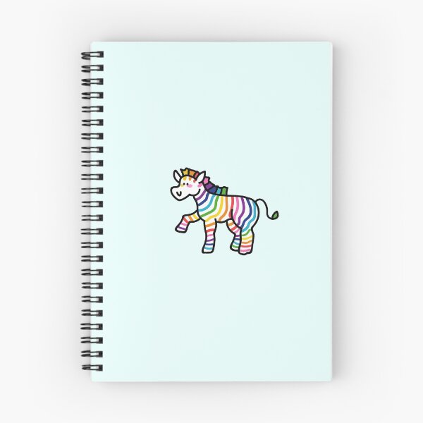 Item preview, rainbow zebra designed and sold by TeaBag114.