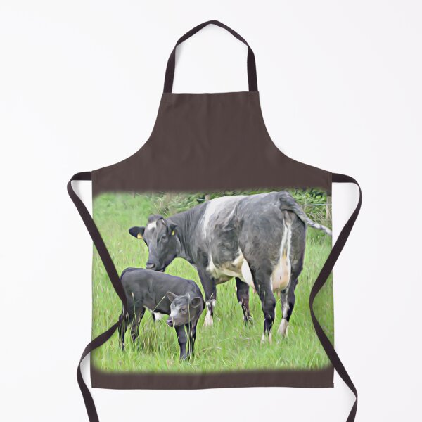 Item preview, Cow and black calf designed and sold by DAscroft.