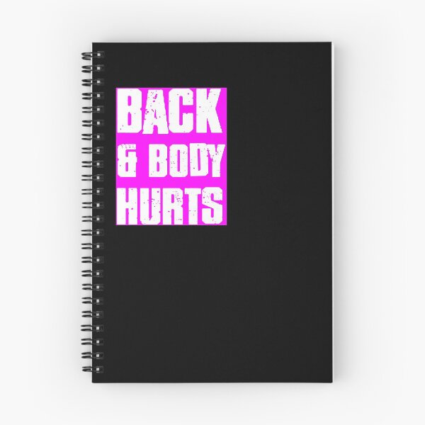 Item preview, Back and Body Hurts T-shirt :Cute Family Gift idea For Mom, Dad & Siblings designed and sold by Raminovitch.