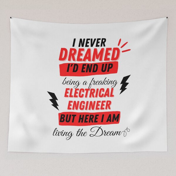 Item preview, Electrical Engineer Funny electrician humor designed and sold by OneTimeEngineer.