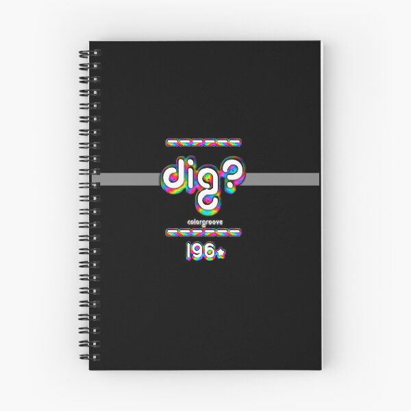 Item preview, Dig 1960s Retro Rainbow Font designed and sold by oh-so.