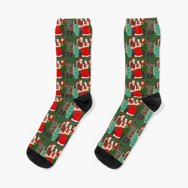 New Girl Christmas  Socks