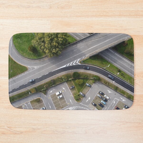 Item preview, Aerial view of street street and ramps designed and sold by brambillasimone.