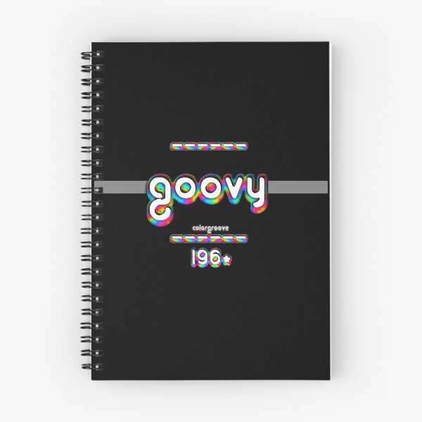 Item preview, Groovy 1960s Retro Rainbow Font designed and sold by oh-so.