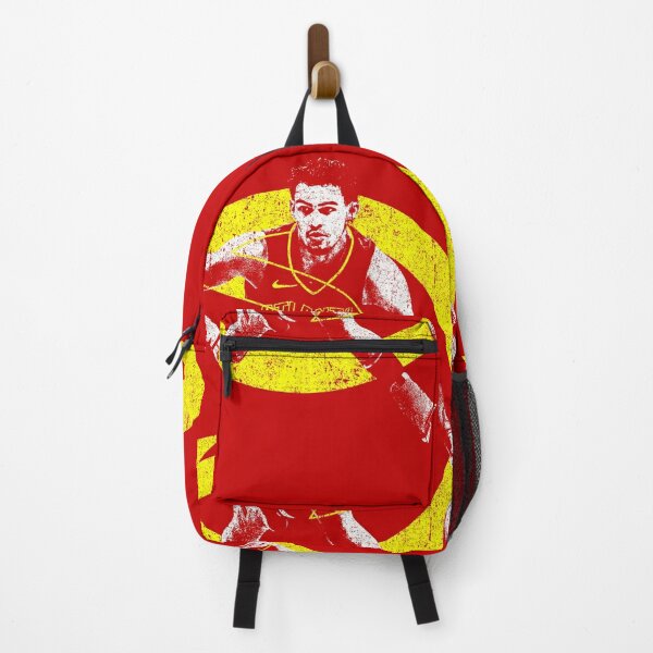 Atlanta Hawks #11 Trae Young Ice Tray Jersey String Backpack Bag Red Yellow