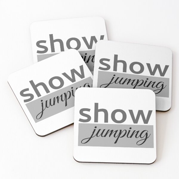 Item preview, show jumping equestrian text designed and sold by horseaddicted.
