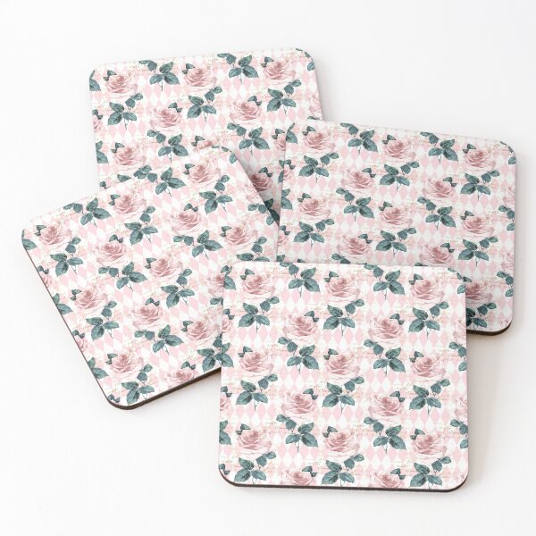 Item preview, Pink Roses with Script designed and sold by ReesDesigns.