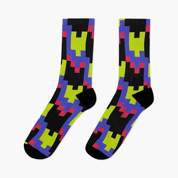 Item preview, Colorful Pixel Pattern designed and sold by Callmejohn.