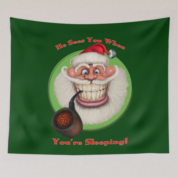 Item preview, He Sees You When You're Sleeping! designed and sold by TheGarlicRoost.