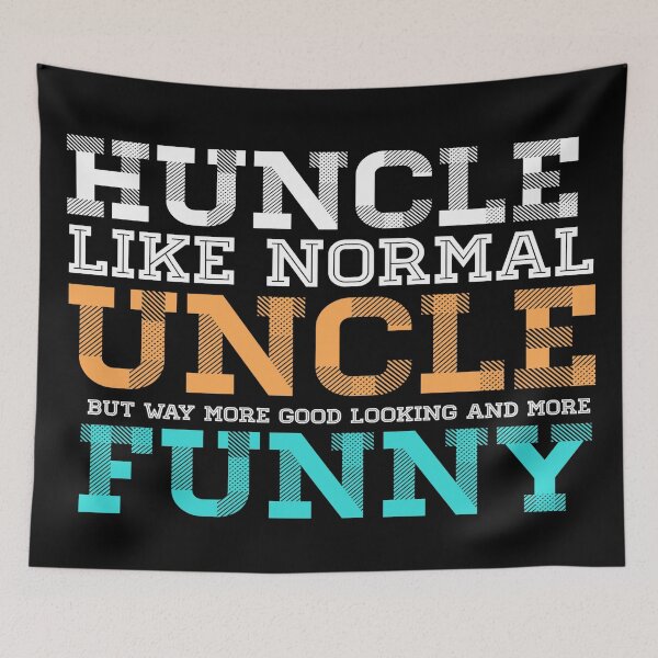 Item preview, Huncle like normal uncle but way more good looking and more funny Gifts ideas  designed and sold by AYACHI90.