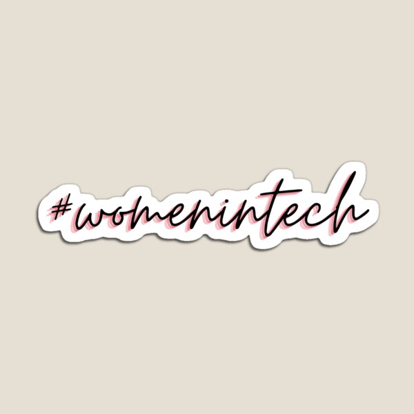 Item preview, Women in Tech Sticker / Magnet designed and sold by TPDUK.