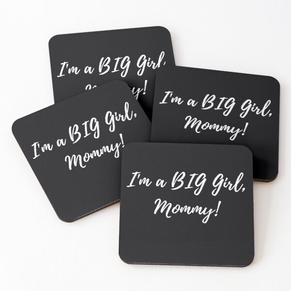 Item preview, "I'm A BIG girl, Mommy!" . . . . Your little girl is growing up, and she wants you to know and be proud of her. designed and sold by JoelsCorner.