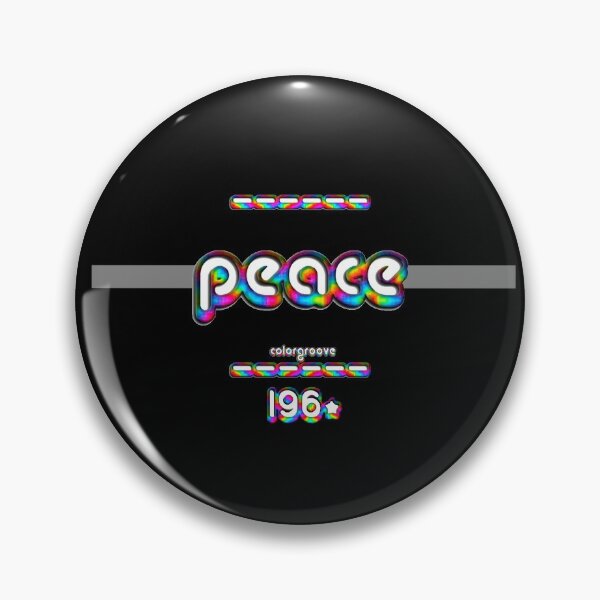 Item preview, Peace 1960s Retro Rainbow Font designed and sold by oh-so.