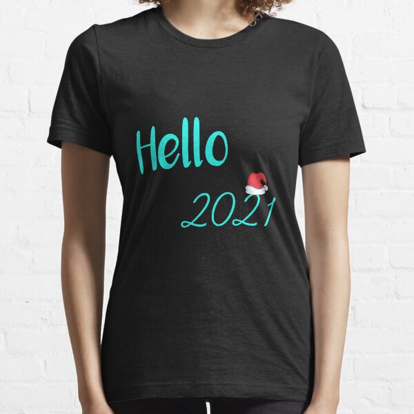 Item preview, hello 2021,happy new year Gifts, Funny Shirts designed and sold by sayahcreative.
