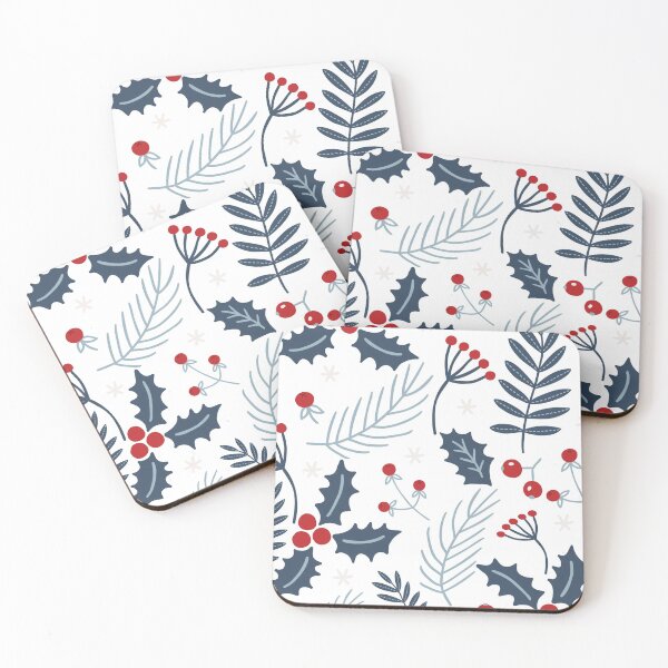 Item preview, Holly And Winter Berries designed and sold by Maria Heyens.