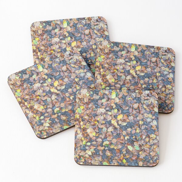 Item preview, Autumn Tree Wet Leafy Floor designed and sold by art-fox.