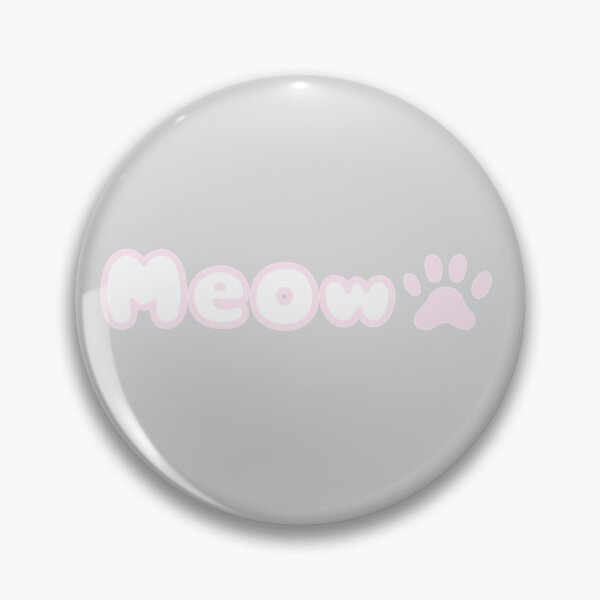 Item preview, Cute Bubble Text Meow designed and sold by vanillagutz.