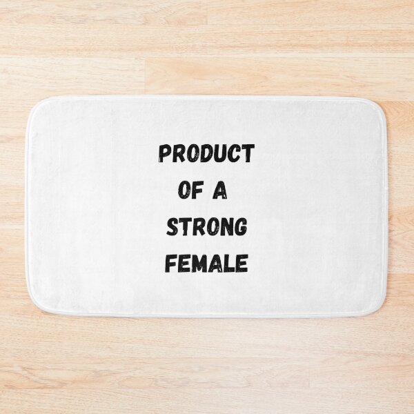 Item preview, Product of a Strong Female White designed and sold by JessyDesigns.