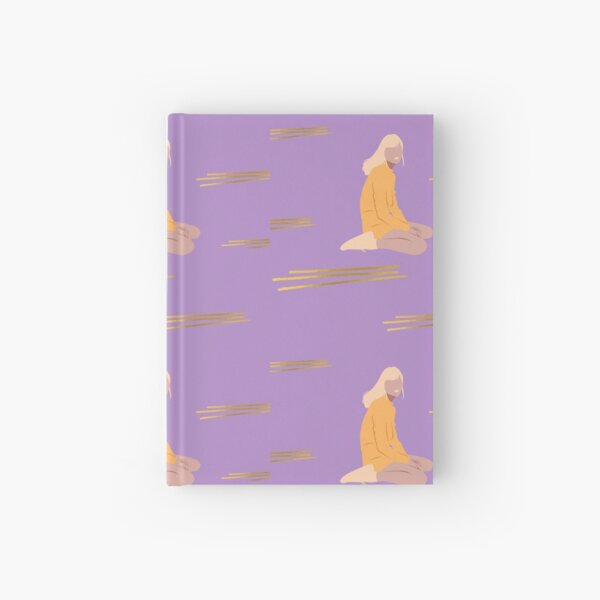 Gold stripes Hardcover Journal