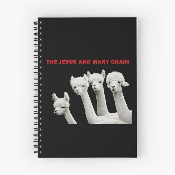 Item preview, The Jesus and Mary Chain llamas designed and sold by thisfadingdream.