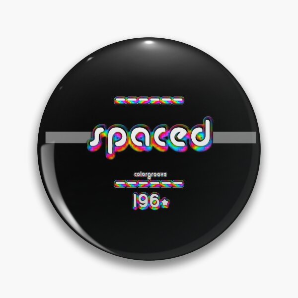 Item preview, Spaced 1960s Retro Rainbow Font designed and sold by oh-so.