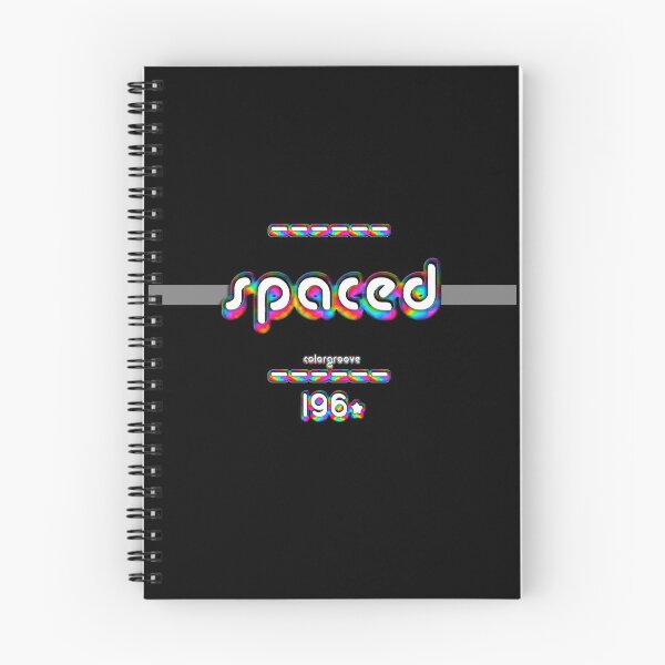 Item preview, Spaced 1960s Retro Rainbow Font designed and sold by oh-so.