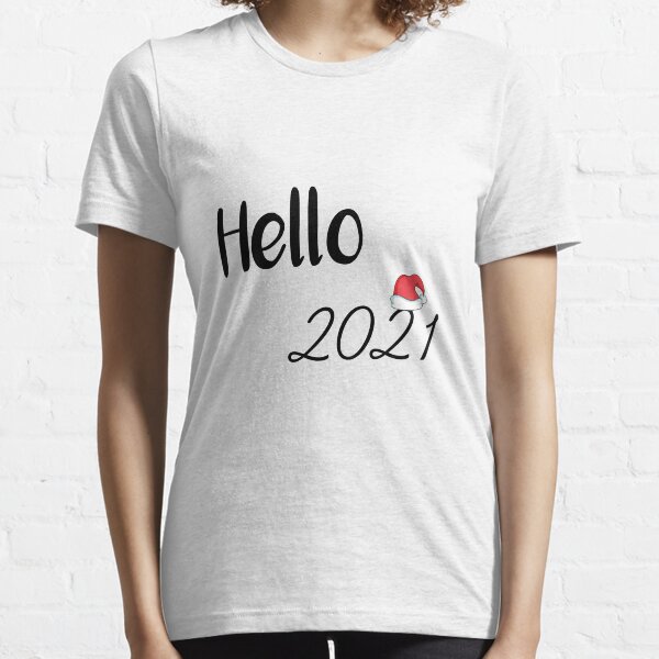 Item preview, hello 2021,happy new year Gifts, Funny Shirts designed and sold by sayahcreative.