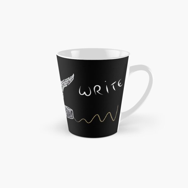 Item preview, Just WRITE, Writers Mug, Writer Phone case, Author Mug, Writer cases designed and sold by KatjaRedbubble.