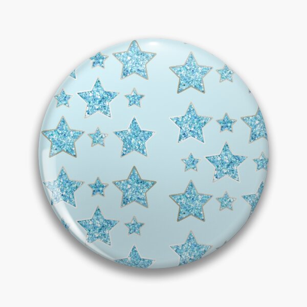 Item preview, Stars Glitters cyan designed and sold by Kamiri.