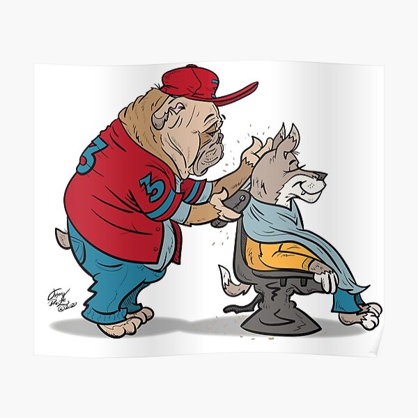 Barber Cartoon Posters for Sale | Redbubble Barber Cartoon Posters for Sale | Redbubble