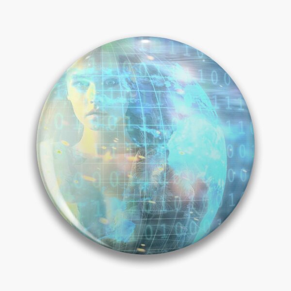 Item preview, Digital Woman Binary Code - 06 designed and sold by Mirage72.