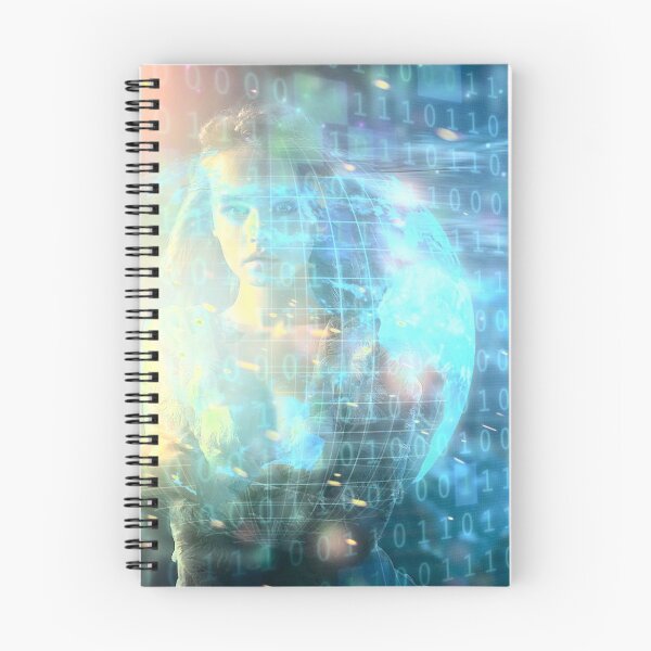 Item preview, Digital Woman Binary Code - 06 designed and sold by Mirage72.