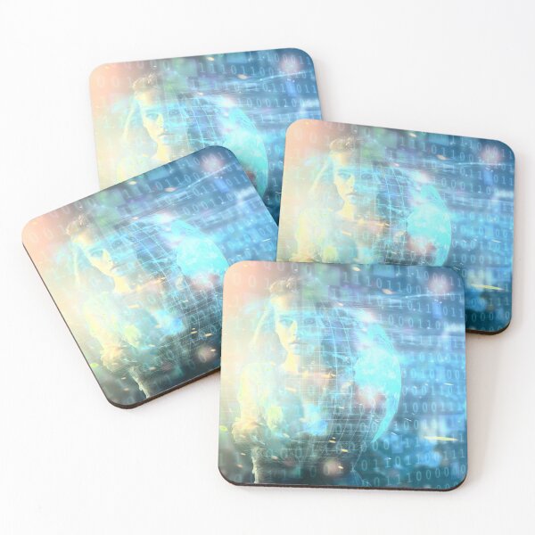 Item preview, Digital Woman Binary Code - 06 designed and sold by Mirage72.