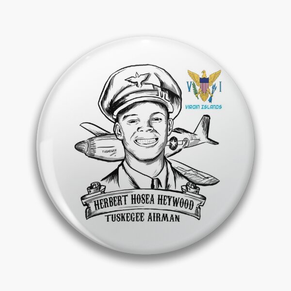 Item preview, VI Tuskegee Airman Herbert Hosea Heywood designed and sold by WearThePositive.