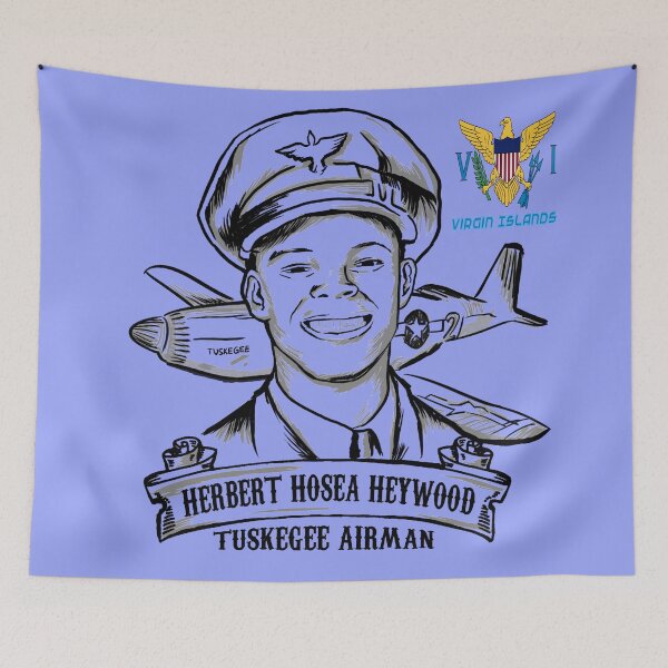 Item preview, VI Tuskegee Airman Herbert Hosea Heywood designed and sold by WearThePositive.