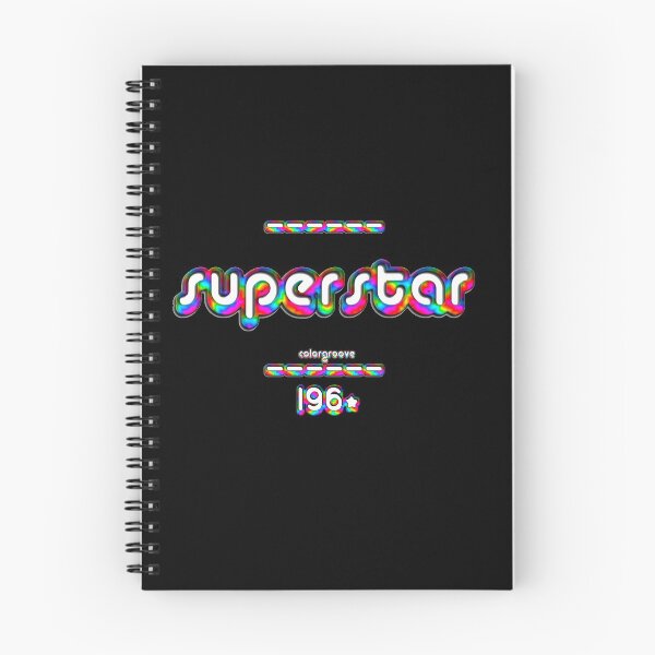 Item preview, Superstar 1960s Retro Rainbow Font designed and sold by oh-so.