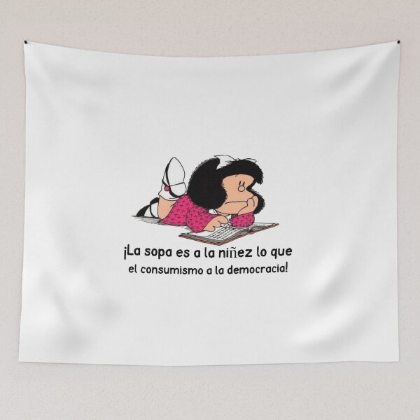 Item preview, ¡La sopa es a la niñez lo que el consumismo a la democracia! designed and sold by Elena's Shop.