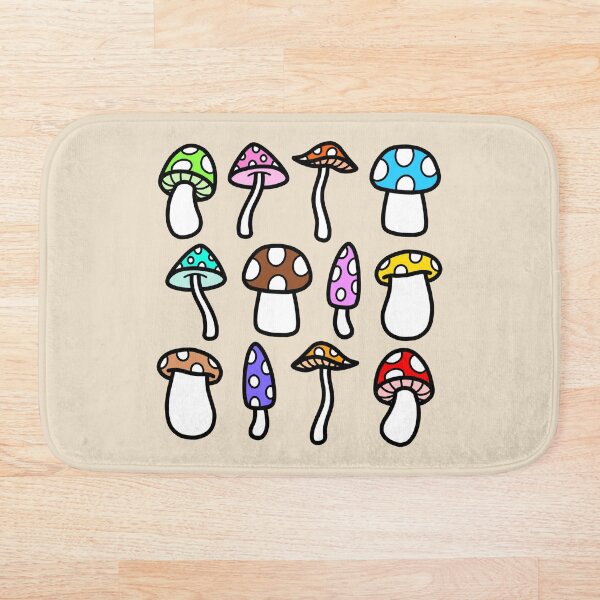 Item preview, Colorful Mushrooms designed and sold by andreasedren.