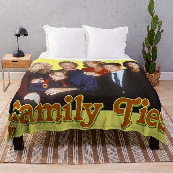 Item preview, Family Ties 80s Throwback Cast Tribute designed and sold by 90snerd.