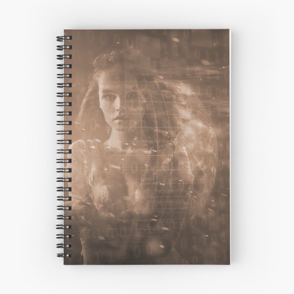 Item preview, Digital Woman Binary Code - 07 designed and sold by Mirage72.