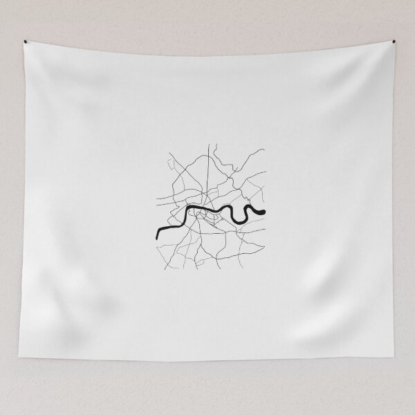 Item preview, simple London street grid designed and sold by buckal.