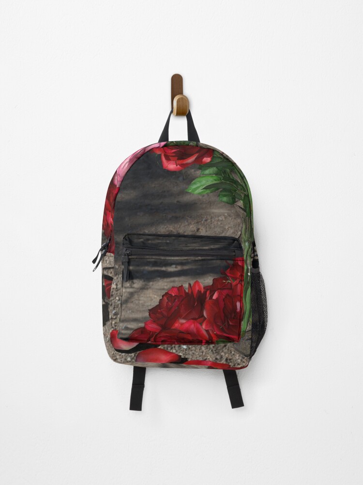 Thumbnail 1 of 3, Backpack, Roses In Glass Vase designed and sold by Ruhnyiam.