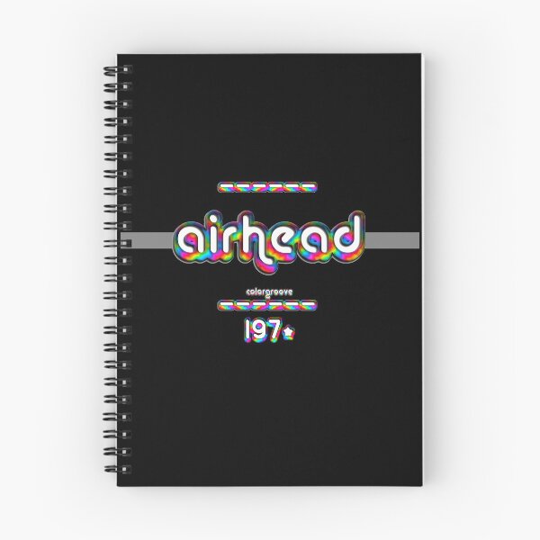 Item preview, Airhead 1970s Retro Rainbow Font designed and sold by oh-so.