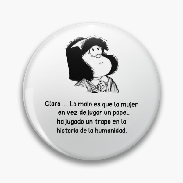 Item preview, Claro… Lo malo es que la mujer en vez .... designed and sold by Elena's Shop.