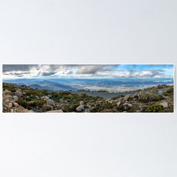 Item preview, Looking North Towards Bridgewater From The Summit Of Kunanyi Mount Wellington Hobart Tasmania designed and sold by nickegglington.