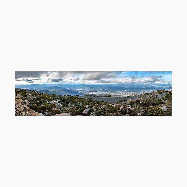 Item preview, Looking North Towards Bridgewater From The Summit Of Kunanyi Mount Wellington Hobart Tasmania designed and sold by nickegglington.